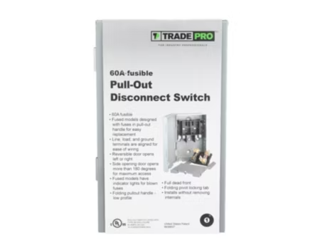 TRADEPRO® - TP-60AMP - 60 Amp Fusible Disconnect - Image 3