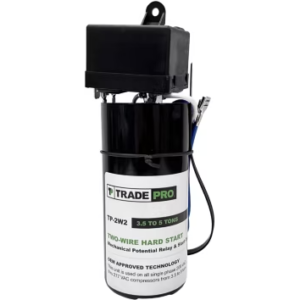 TP-2W2 - Hard Start Kit Mechanical Potential Relay (MPR) And Start Capacitor, For Use On 3.5 To 5 HP Units