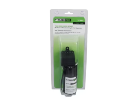 TP-2W2 - Hard Start Kit Mechanical Potential Relay (MPR) And Start Capacitor, For Use On 3.5 To 5 HP Units - Image 2