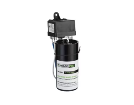 TP-2W1 - Hard Start Kit Mechanical Potential Relay (MPR) And Start Capacitor, For Use On 1 To 3 HP Units - Image 3