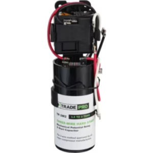 TP-3W2 - 3 Wire Hard Start Kit, 189-227 MFD, 3.5 To 5 HP, 208-277 VAC