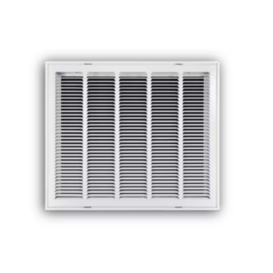 190RF-24X20 - Steel Return Air Filter Grille With Removable Face, White, 24" X 20"