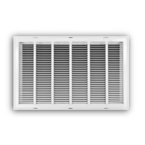 190RF-30X18 - Steel Return Air Filter Grille With Removable Face, White, 30" X 18"