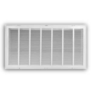 190RF-36X18 - Steel Return Air Filter Grille With Removable Face, White, 36" X 18"