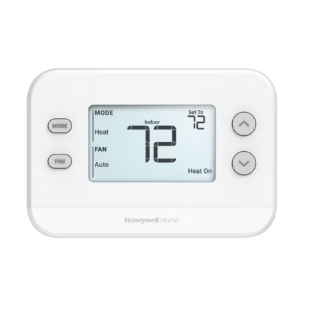 TH1320U4002/U - N100 FocusPro Non-Programmable Thermostat, 3 Heat/2 Cool