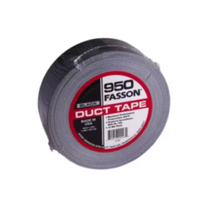 950B - 48mm X 55mm Black Cloth Duct Tape
