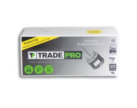 TRADEPRO® - TP-E50-3SP2 - 1/2 HP, 3 Speed, 1075 RPM, 208-230V, PSC Evaporator Motor (OAO) - Image 3
