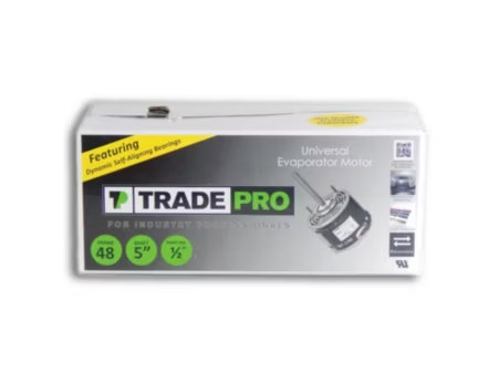 TRADEPRO® - TP-E33-3SP2 - 1/3 HP, 3 Speed, 1075 RPM, 208-230V, PSC Evaporator Motor (OAO) - Image 3