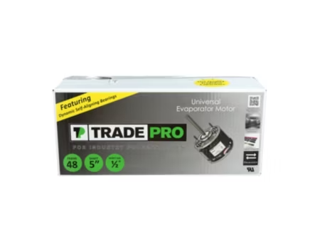 TRADEPRO® - TP-E50-MHP2 - 1/2 HP, 1075 RPM, 4 Speed, 208-230V, PSC Evaporator Motor (OAO) - Image 6