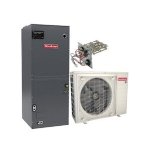 Goodman 2 Ton 18 SEER2 Variable-Speed Inverter Heat Pump System - High-Efficiency, R32
