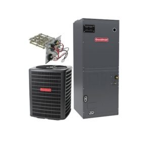 Goodman 3 Ton 17.5 SEER2 R32 High-Efficiency Two Stage Heat Pump System