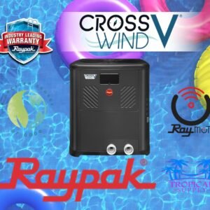 Raypak Pool Heater Crosswind V Heat Pump 138K BTU TWPH-8550EHT10